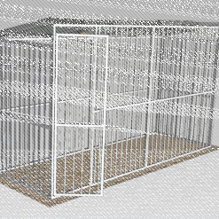 Hliníkový koterec 3x1 m