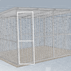 Hliníkový koterec 4x2 m