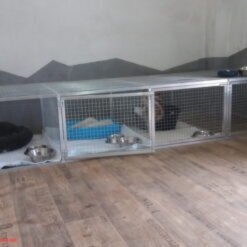 Hliníková výstavná klietka/box pre psa  M, L