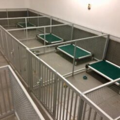 Hliníková ohrádka pre psa, 8-dielna výška 100 cm