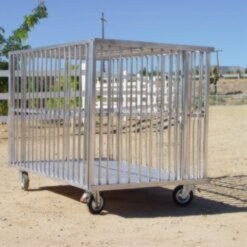 Hliníková výstavná klietka/box pre psa  M, L