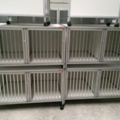 Hliníková 2 klietka/box  S, M, L